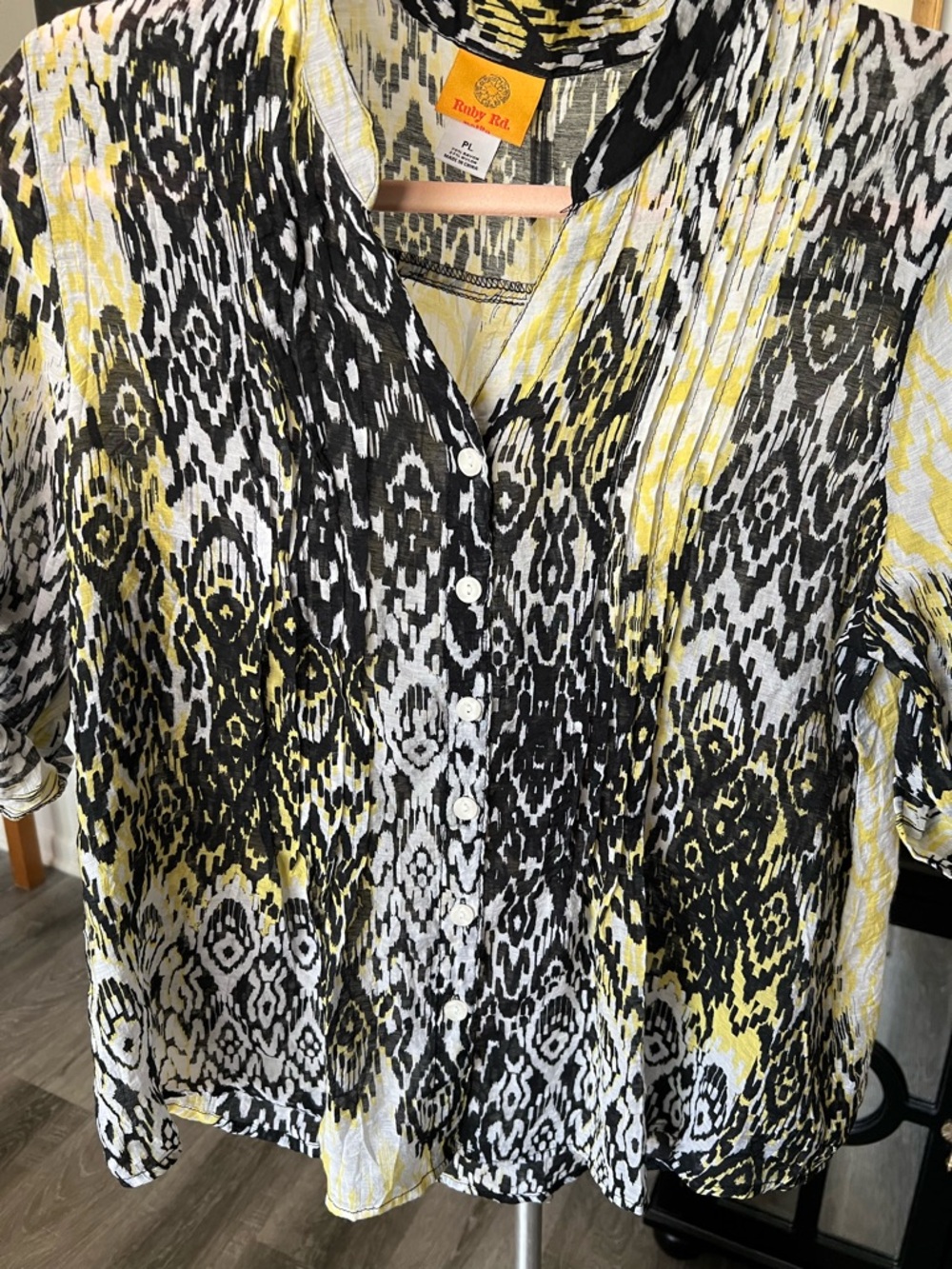 Ruby Rd. Button-Down Shirt - Picture 4 of 5